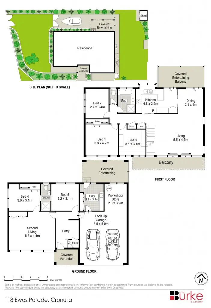 Floorplan of Homely house listing, 118 Ewos Parade, Cronulla NSW 2230