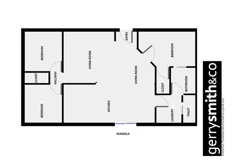 Floorplan of Homely townhouse listing, 2/10 Drummond Street, Horsham VIC 3400