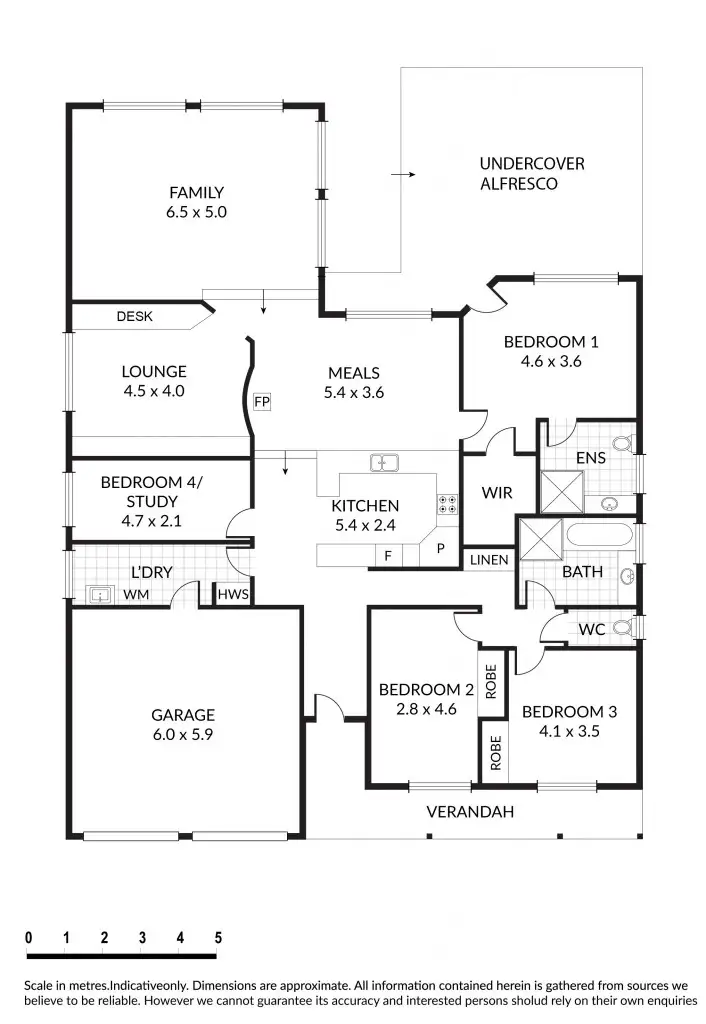 Floorplan of Homely house listing, 146 Yarrabee Road, Greenhill SA 5140