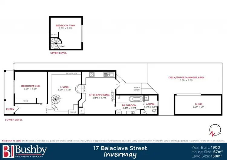 Floorplan of Homely house listing, 17 Balaclava Street, Invermay TAS 7248