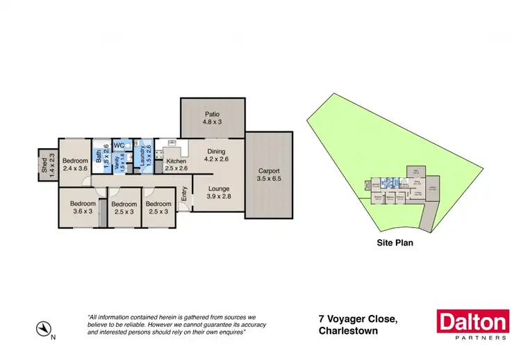 Floorplan of Homely house listing, 7 Voyager Close, Charlestown NSW 2290