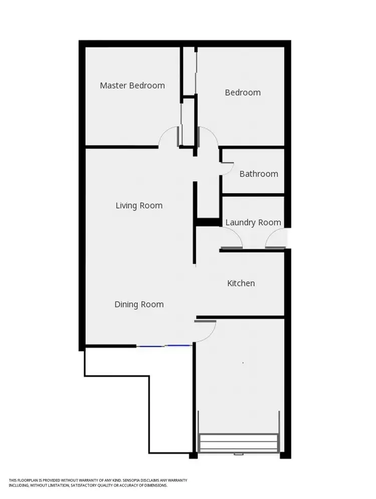Floorplan of Homely unit listing, 2/42 Benjamin Lee Drive, Raymond Terrace NSW 2324