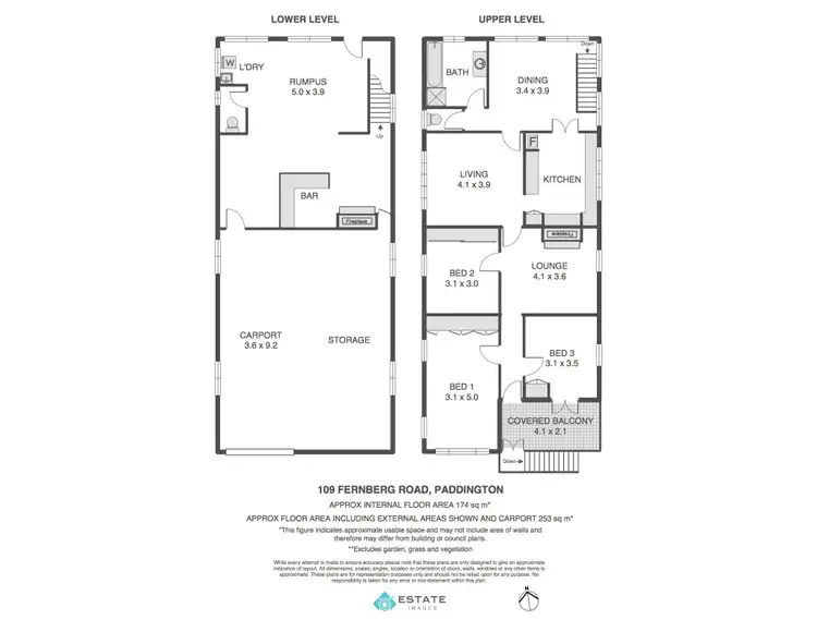 Floorplan of Homely house listing, 109 Fernberg Road, Paddington QLD 4064