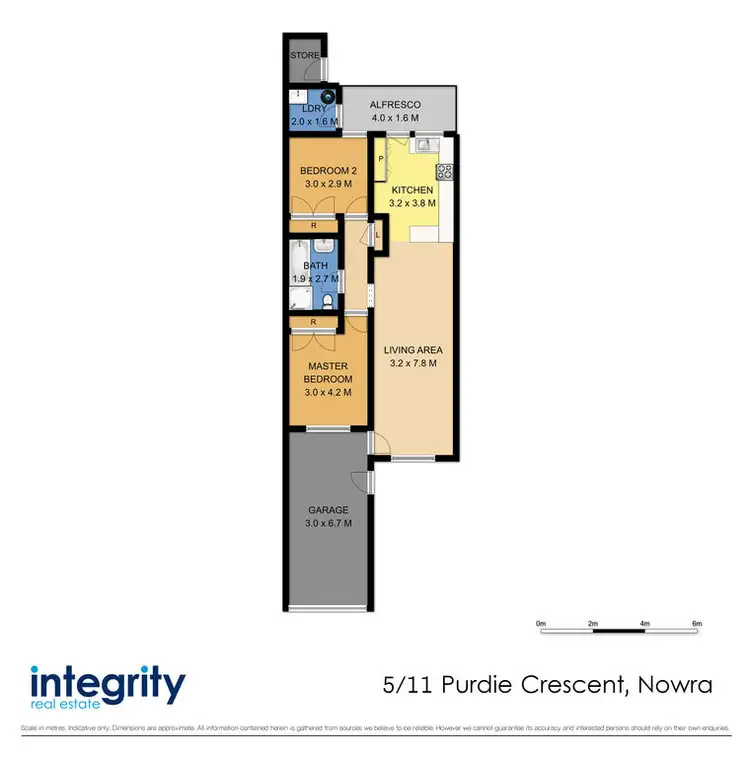 Floorplan of Homely unit listing, 5/11 Purdie Crescent, Nowra NSW 2541