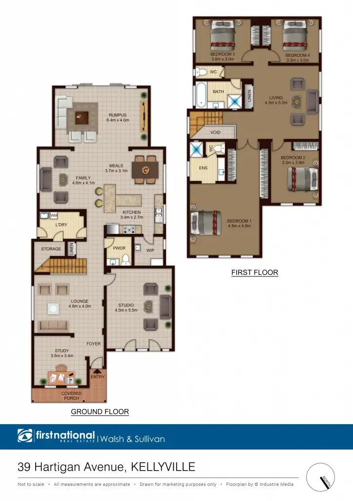Floorplan of Homely house listing, 39 Hartigan Avenue, Kellyville NSW 2155