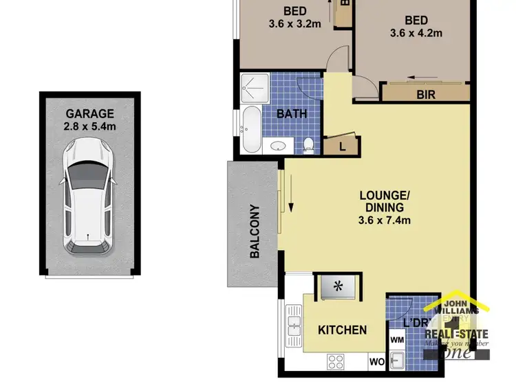 Floorplan of Homely unit listing, 11/8 Beale Street, Liverpool NSW 2170