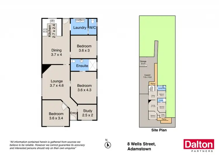 Floorplan of Homely house listing, 8 Wells Street, Adamstown NSW 2289