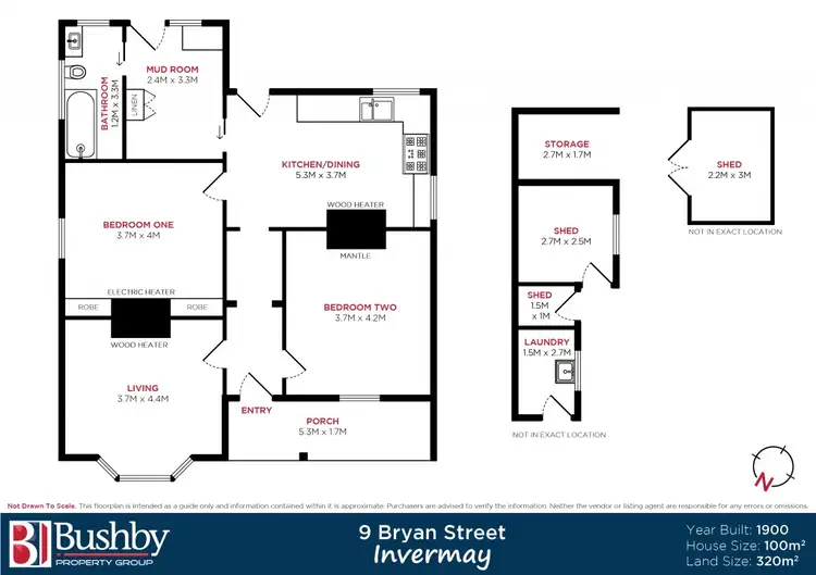 Floorplan of Homely house listing, 9 Bryan Street, Invermay TAS 7248