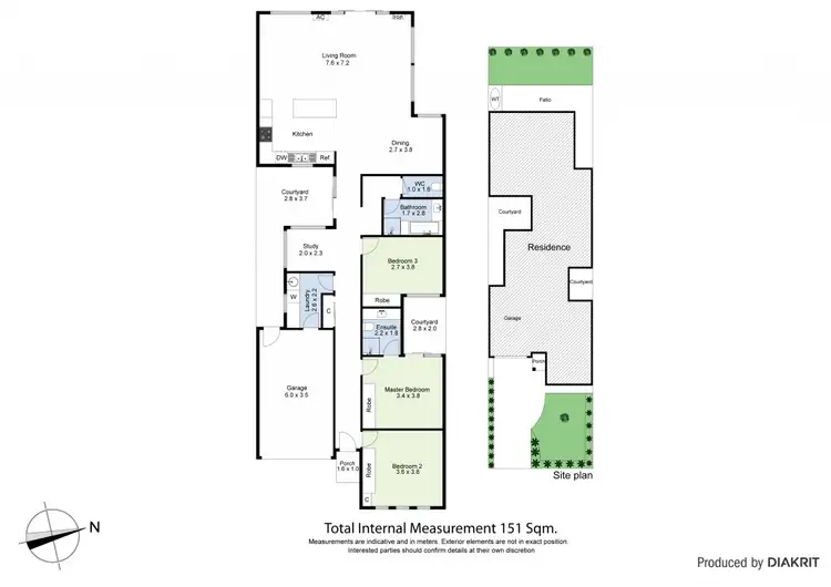 Floorplan of Homely house listing, 34A Truman Street, South Kingsville VIC 3015