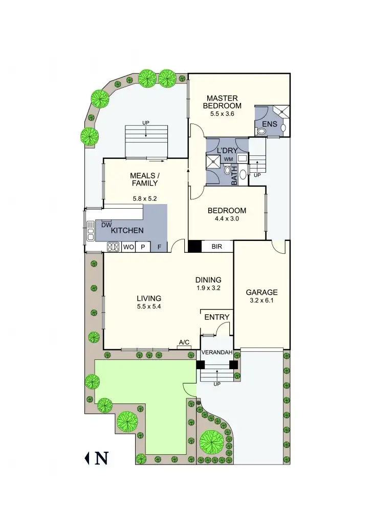Floorplan of Homely unit listing, 1/10 Gilmour Road, Bentleigh VIC 3204