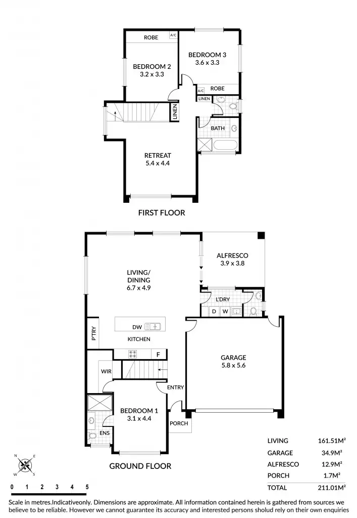 Floorplan of Homely house listing, 28C Thistle Avenue, Klemzig SA 5087
