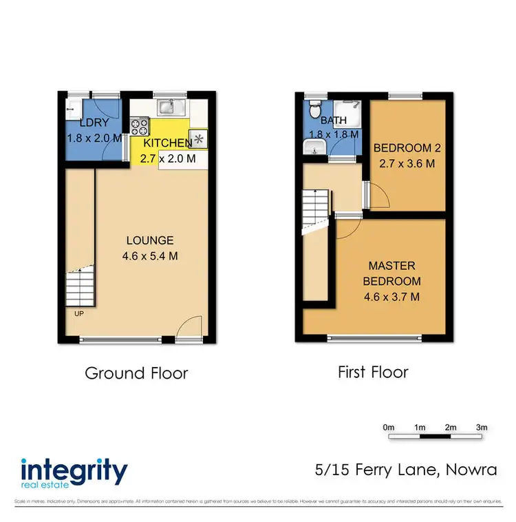 Floorplan of Homely unit listing, 5/15 Ferry Lane, Nowra NSW 2541