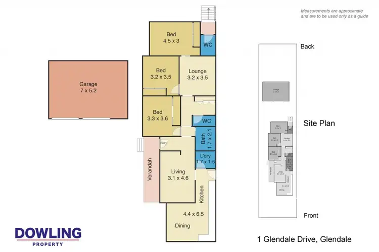 Floorplan of Homely house listing, 1 Glendale Drive, Glendale NSW 2285