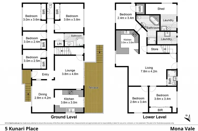 Floorplan of Homely house listing, 5 Kunari Place, Mona Vale NSW 2103