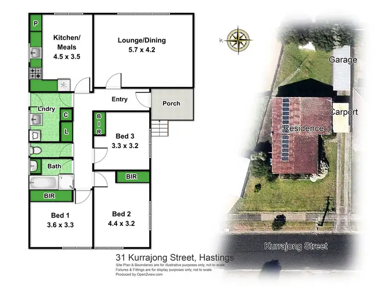 Floorplan of Homely house listing, 31 Kurrajong Street, Hastings VIC 3915