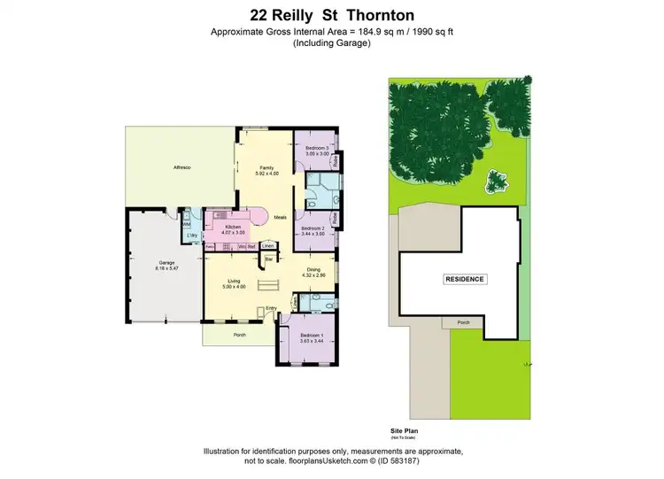 Floorplan of Homely house listing, 22 Reilly Street, Thornton NSW 2322