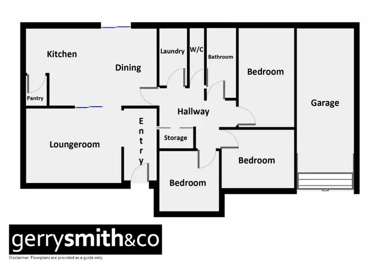 Floorplan of Homely house listing, 20 George Street, Horsham VIC 3400