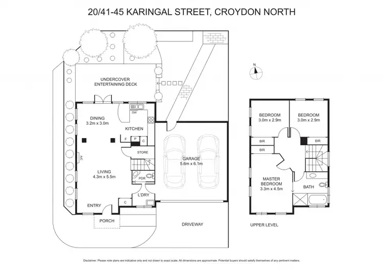 Floorplan of Homely unit listing, 20/41-45 Karingal Street, Croydon North VIC 3136