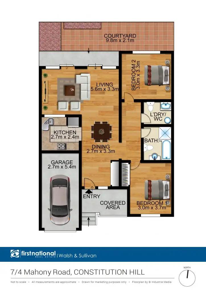 Floorplan of Homely villa listing, 7/4 Mahony Road, Constitution Hill NSW 2145