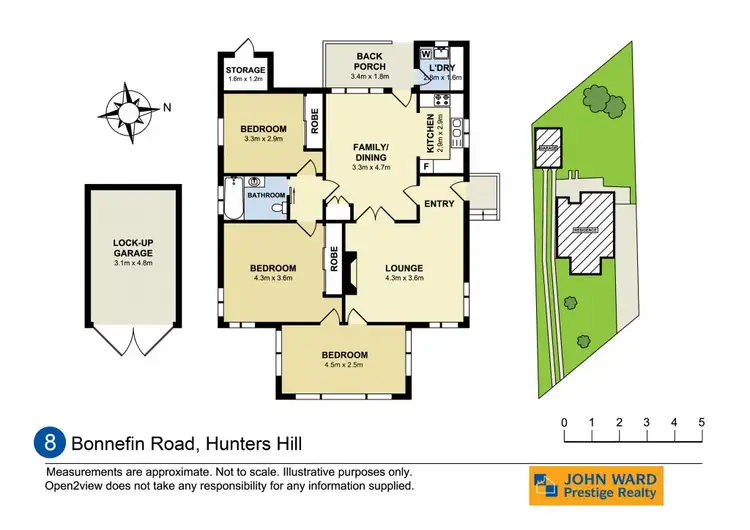 Floorplan of Homely house listing, 8 Bonnefin Road, Hunters Hill NSW 2110