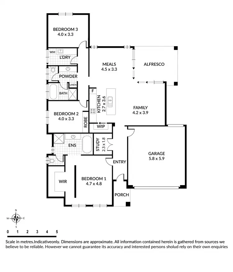 Floorplan of Homely house listing, 7B Drysdale Crescent, Campbelltown SA 5074