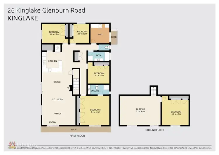 Floorplan of Homely house listing, 26 Kinglake-Glenburn Road, Kinglake VIC 3763