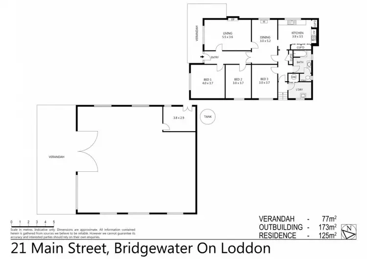 Floorplan of Homely house listing, 21 Main Street, Bridgewater VIC 3516