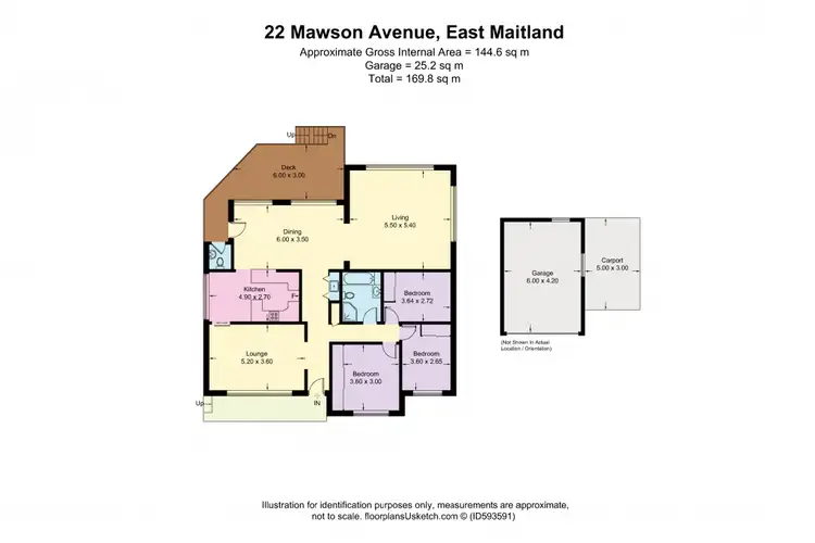 Floorplan of Homely house listing, 22 Mawson Avenue, East Maitland NSW 2323