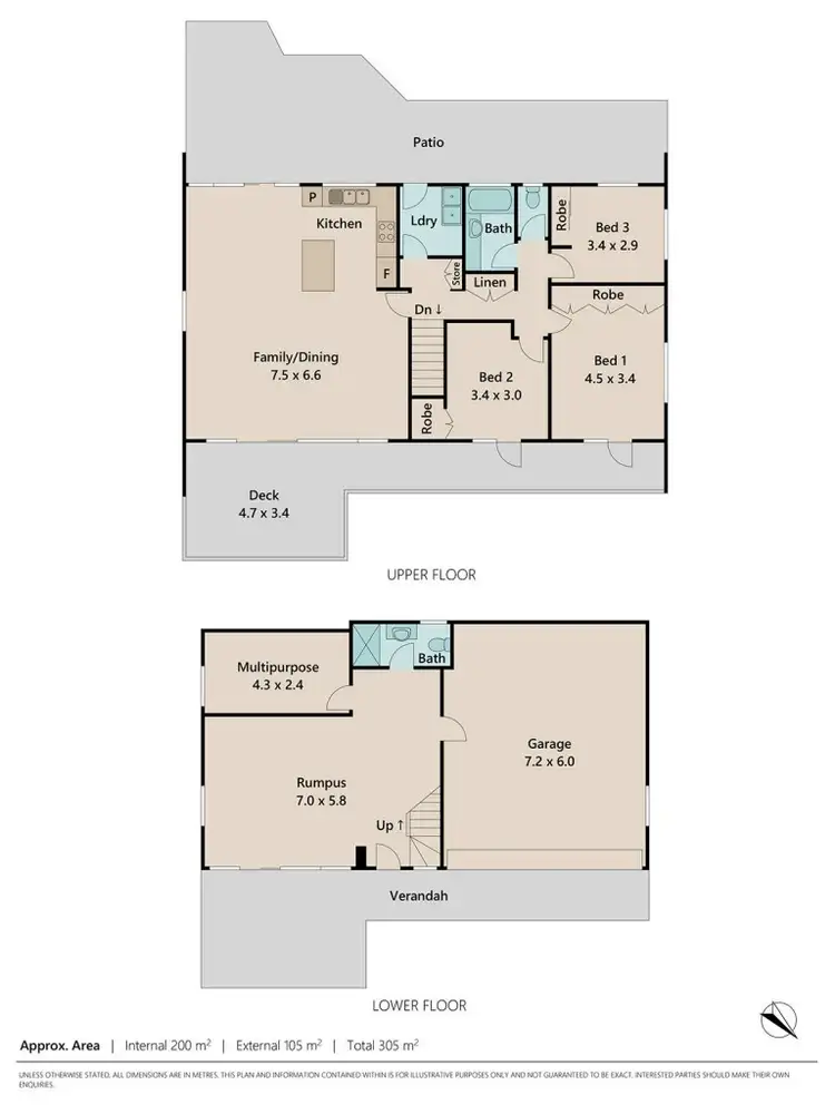 Floorplan of Homely house listing, 23 Jackdaw Street, Bardon QLD 4065