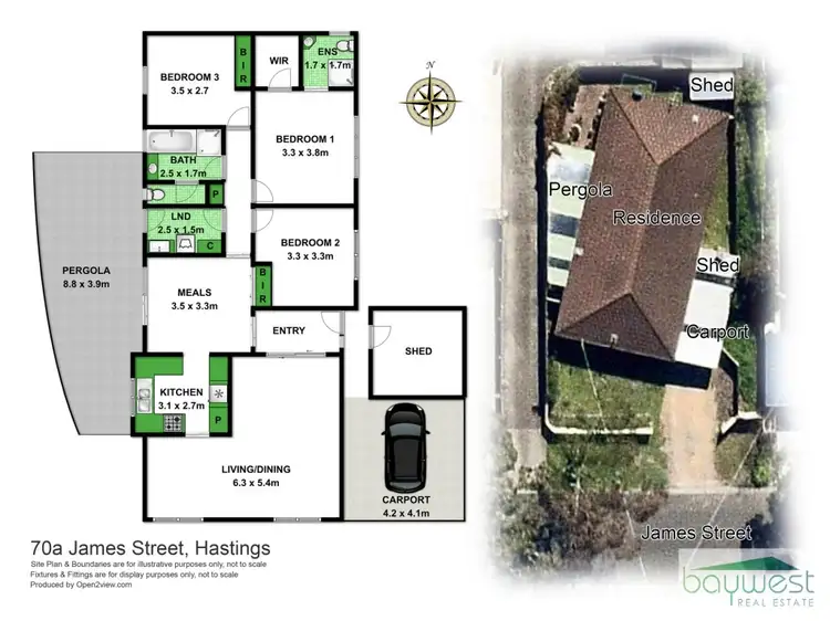 Floorplan of Homely house listing, 70A James Street, Hastings VIC 3915