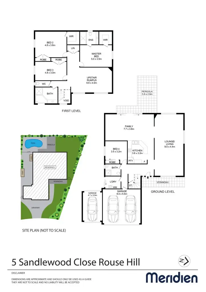 Floorplan of Homely house listing, 5 Sandlewood Close, Rouse Hill NSW 2155