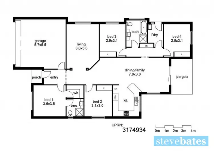 Floorplan of Homely house listing, Address available on request