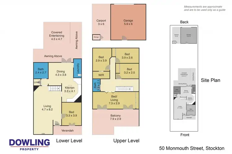 Floorplan of Homely house listing, 50 Monmouth Street, Stockton NSW 2295