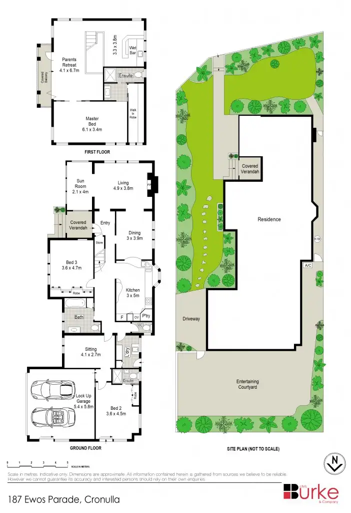 Floorplan of Homely house listing, 187 Ewos Parade, Cronulla NSW 2230