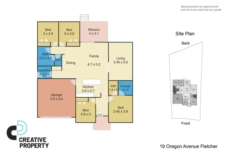 Floorplan of Homely house listing, 19 Oregon Avenue, Fletcher NSW 2287