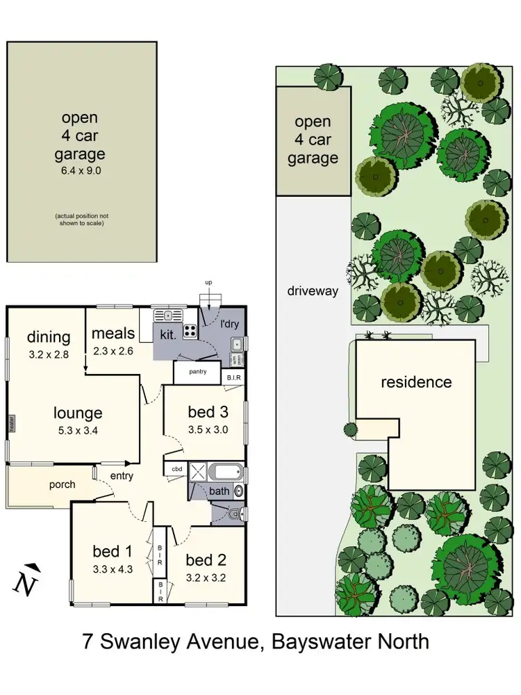 Floorplan of Homely house listing, 7 Swanley Avenue, Bayswater North VIC 3153