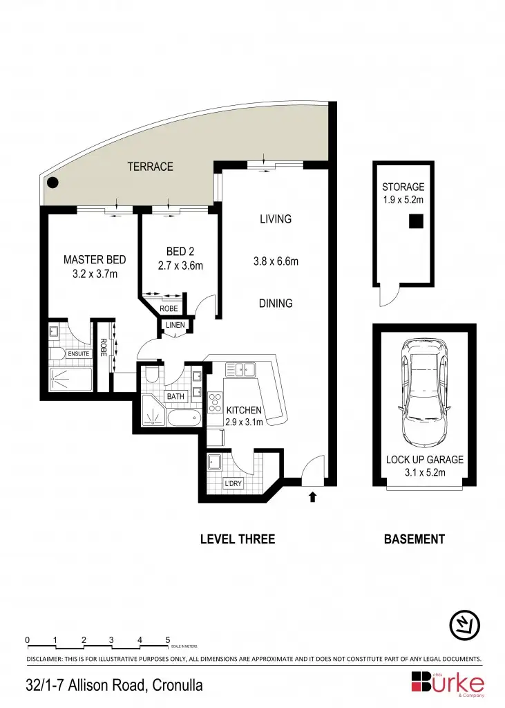 Floorplan of Homely unit listing, 32/1-7 Allison Road, Cronulla NSW 2230
