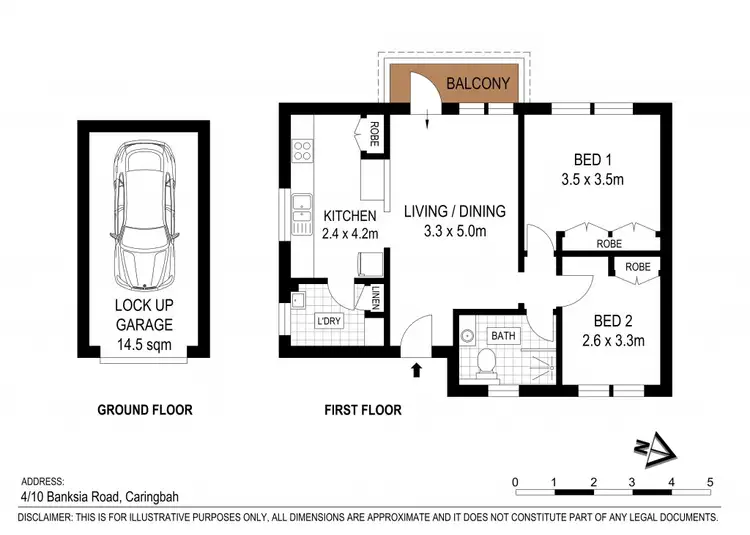 Floorplan of Homely unit listing, 4/10-12 Banksia Road, Caringbah NSW 2229