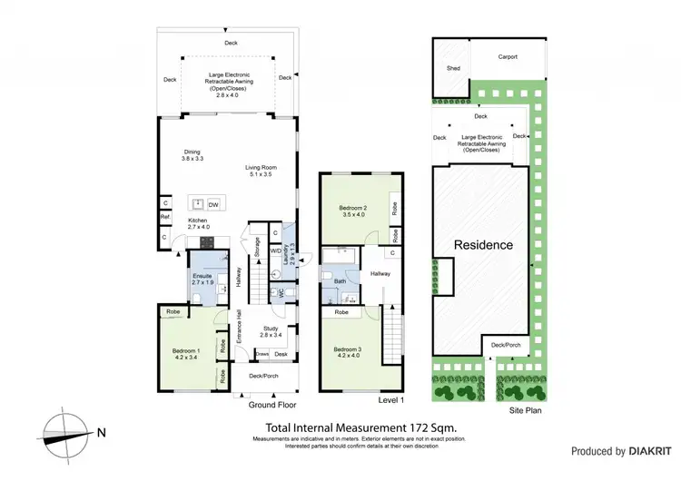 Floorplan of Homely townhouse listing, 5 Free Street, Yarraville VIC 3013