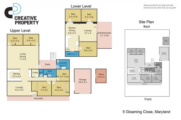 Floorplan of Homely house listing, 5 Gloaming Close, Maryland NSW 2287