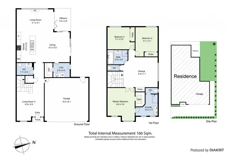Floorplan of Homely townhouse listing, 2/4 Jepson Street, Yarraville VIC 3013