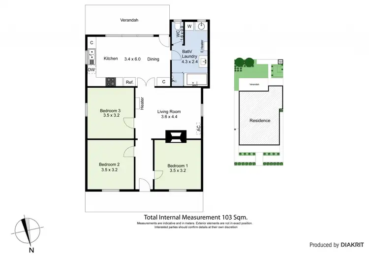 Floorplan of Homely house listing, 33 Blackwood Street, Yarraville VIC 3013