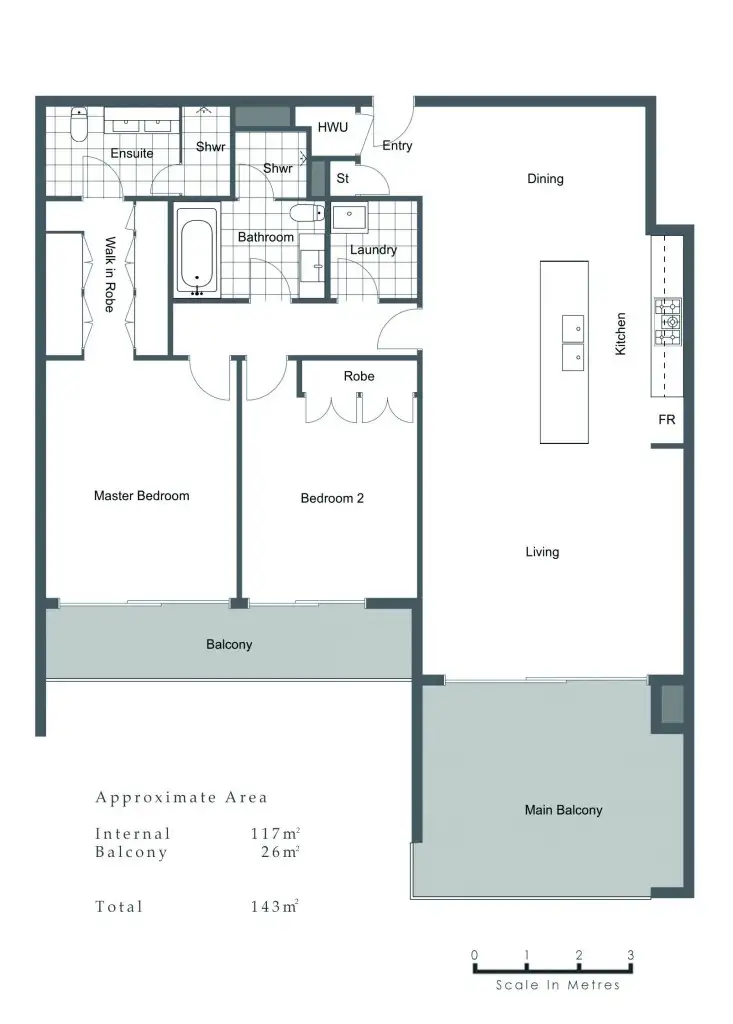 Floorplan of Homely apartment listing, 37/11 Leighton Beach Boulevard, North Fremantle WA 6159
