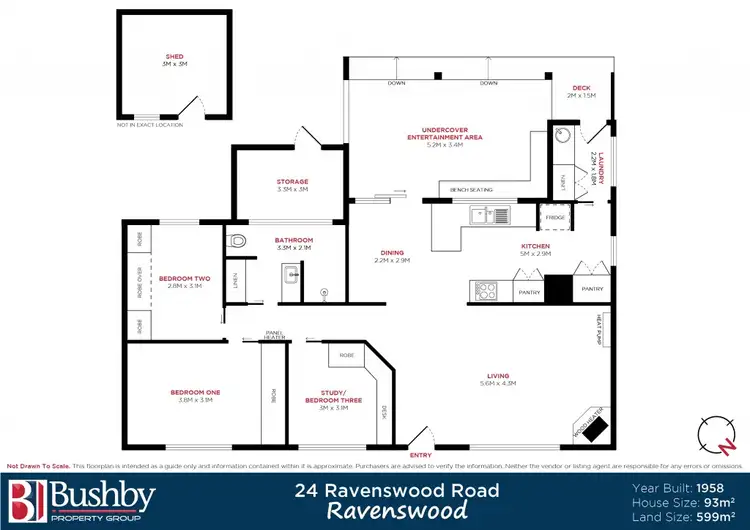 Floorplan of Homely house listing, 24 Ravenswood Road, Ravenswood TAS 7250