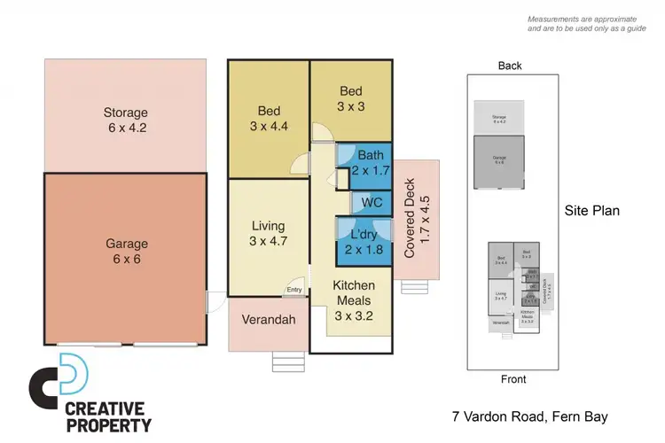 Floorplan of Homely house listing, 7 Vardon Road, Fern Bay NSW 2295