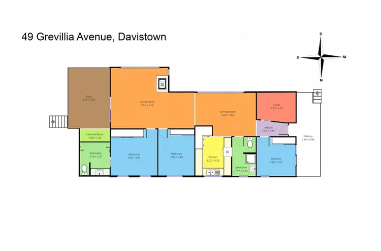 Floorplan of Homely house listing, 49 Grevillia Ave, Davistown NSW 2251