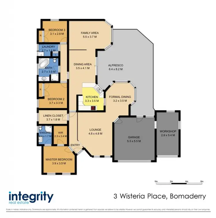 Floorplan of Homely house listing, 3 Wisteria Place, Bomaderry NSW 2541
