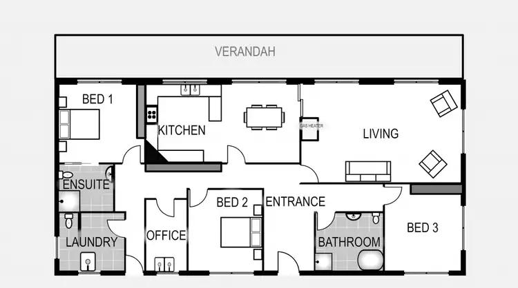 Floorplan of Homely house listing, 140 Wrenswood Drive, Quoiba TAS 7310