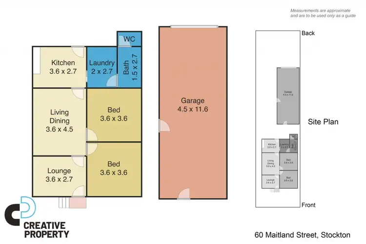 Floorplan of Homely house listing, 60 Maitland Street, Stockton NSW 2295