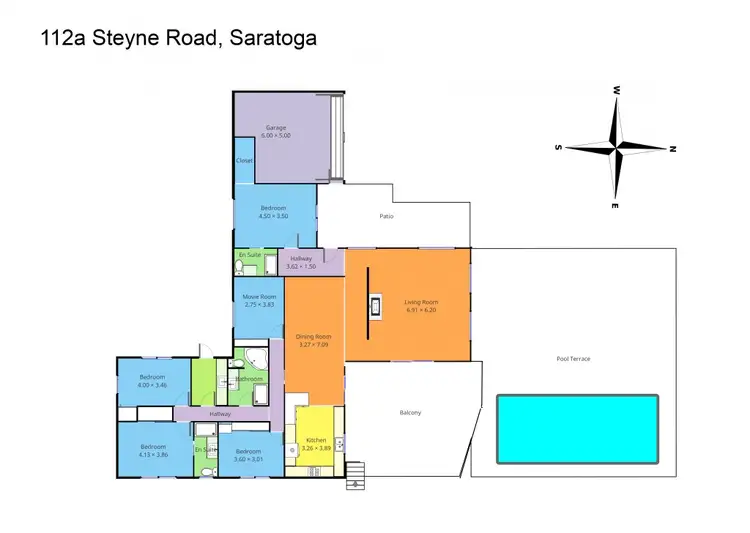 Floorplan of Homely house listing, 112a Steyne Rd, Saratoga NSW 2251